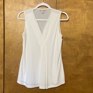 Dana Buchman pleat front tank. Small